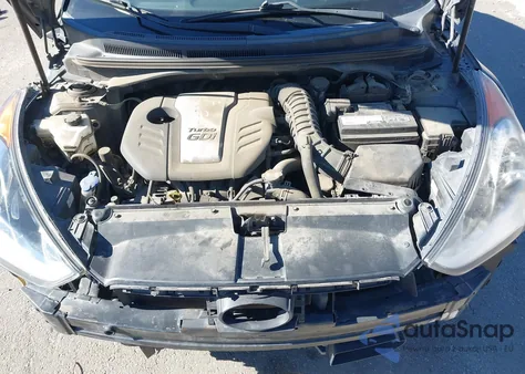 2015 Hyundai Veloster Turbo z USA, uszkodzony, nr VIN KMHTC6AE2FU234753